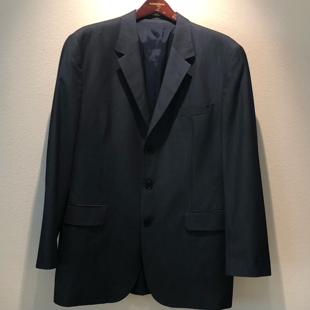 Mens kenzo sharkskin blazer euro size 56
